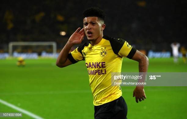 12. Jadon Sancho (Dortmund): 17 bàn thắng (34 điểm)