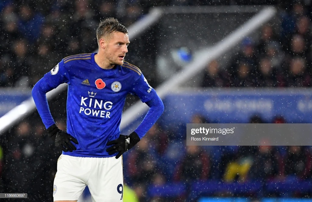 7. Jamie Vardy (Leicester City): 19 bàn thắng (38 điểm)