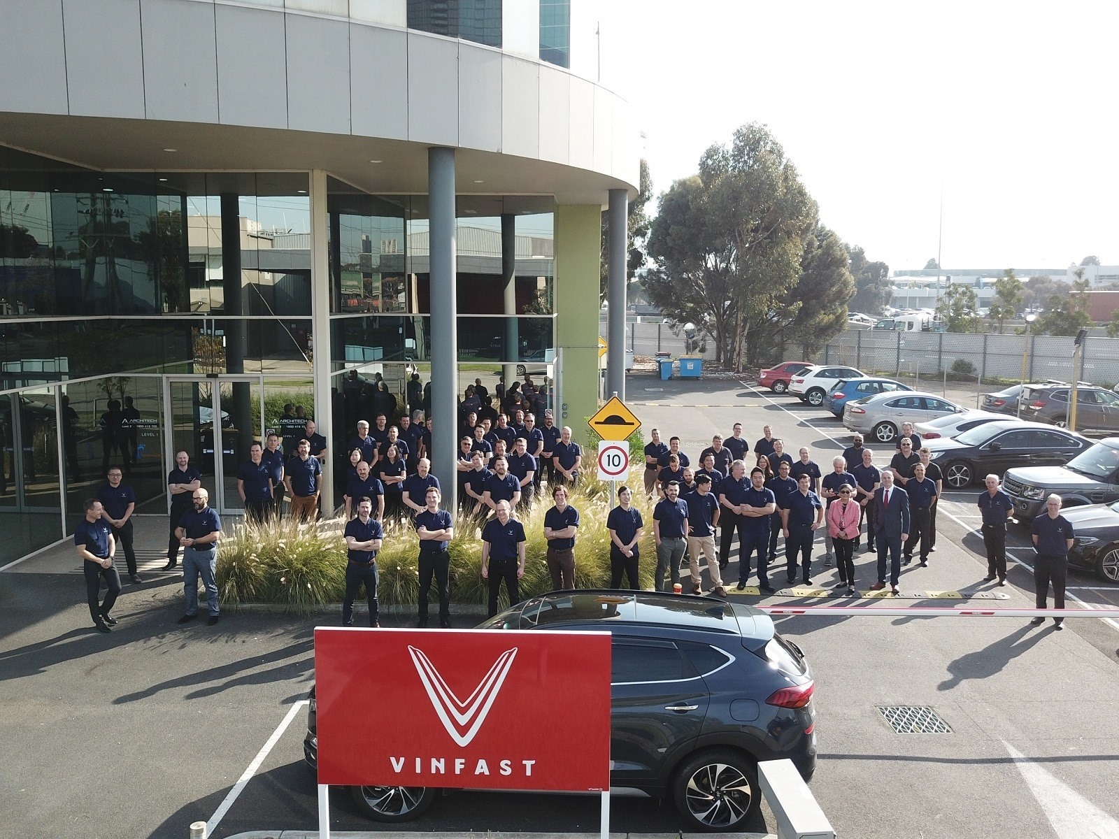 Văn phòng đại diện của VinFast tại Melbourne (Australia). Nguồn: VinGroup