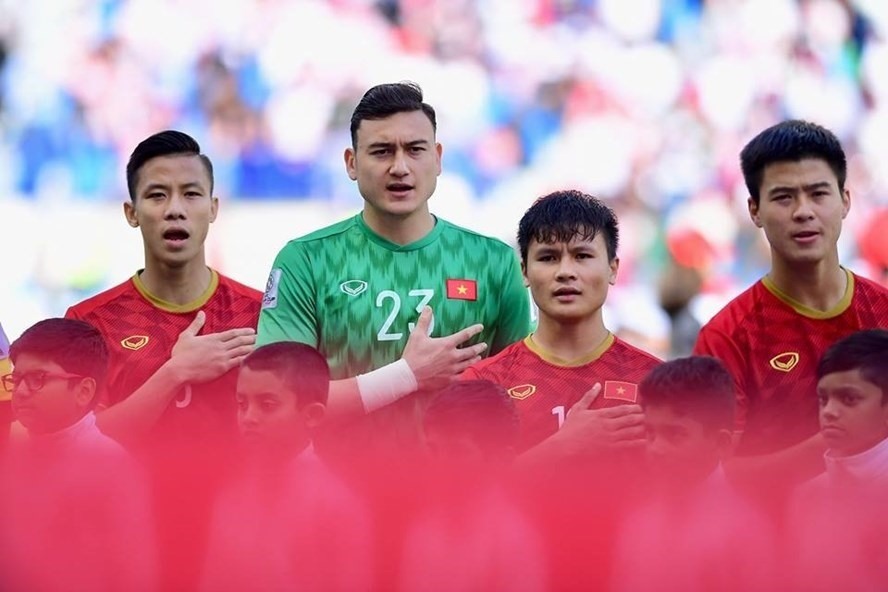 Đặng Văn Lâm là thủ môn Việt kiều đã để lại dấu ấn ở đội tuyển Việt Nam. Ảnh: Minh Tùng