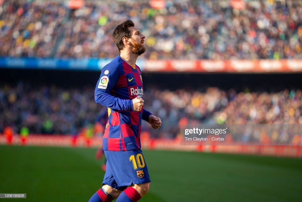 6. Lionel Messi (Barcelona): 20 bàn thắng (40 điểm).