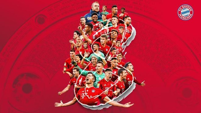 Bayern là đội có số lần vô địch Bundesliga liên tiếp nhiều nhất với 8 lần. Ảnh: Bayern