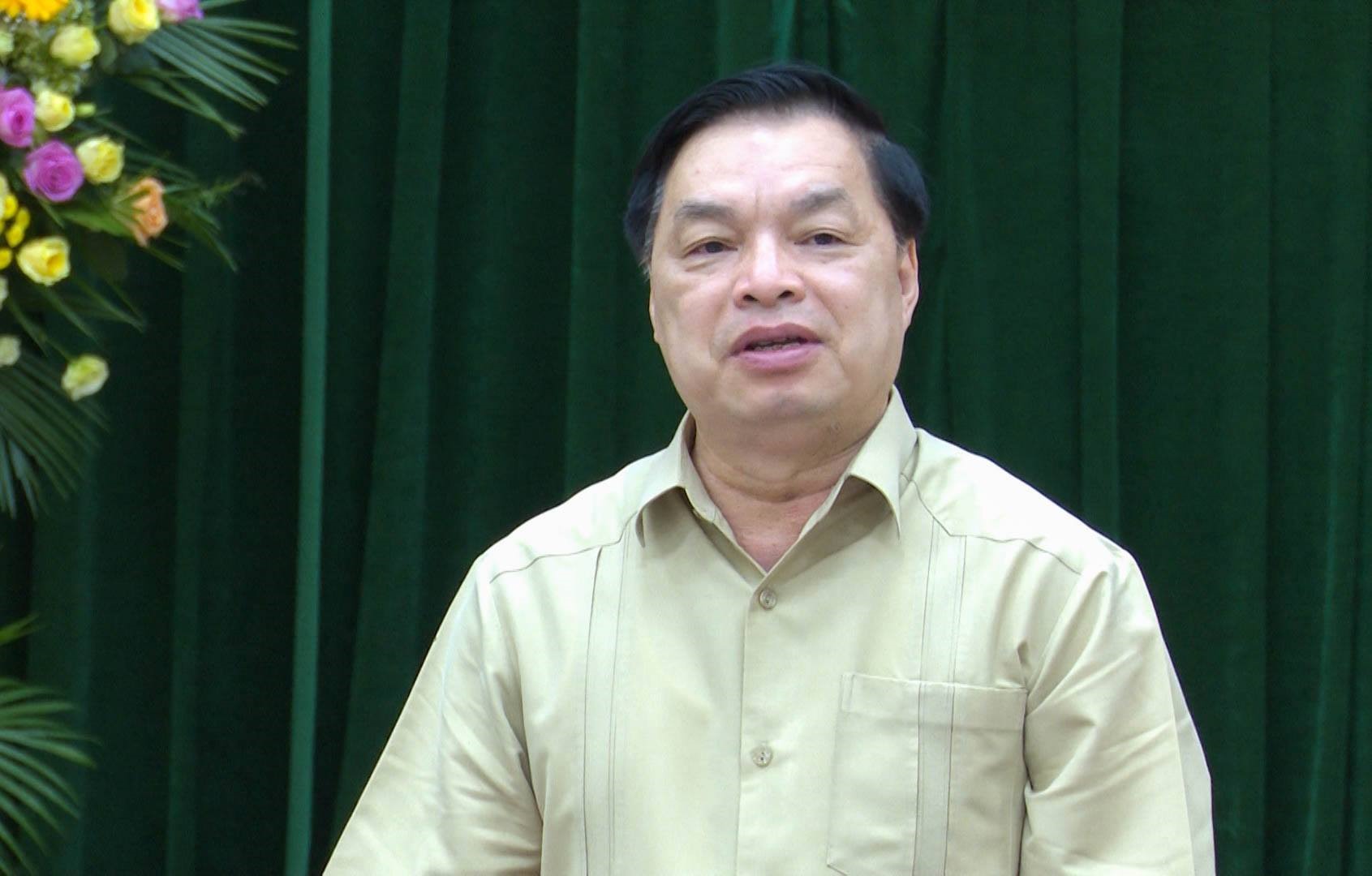 Đồng chí Lê Mạnh Hùng - Phó Trưởng ban Tuyên giáo Trung ương phát biểu. Ảnh: Tô Thế