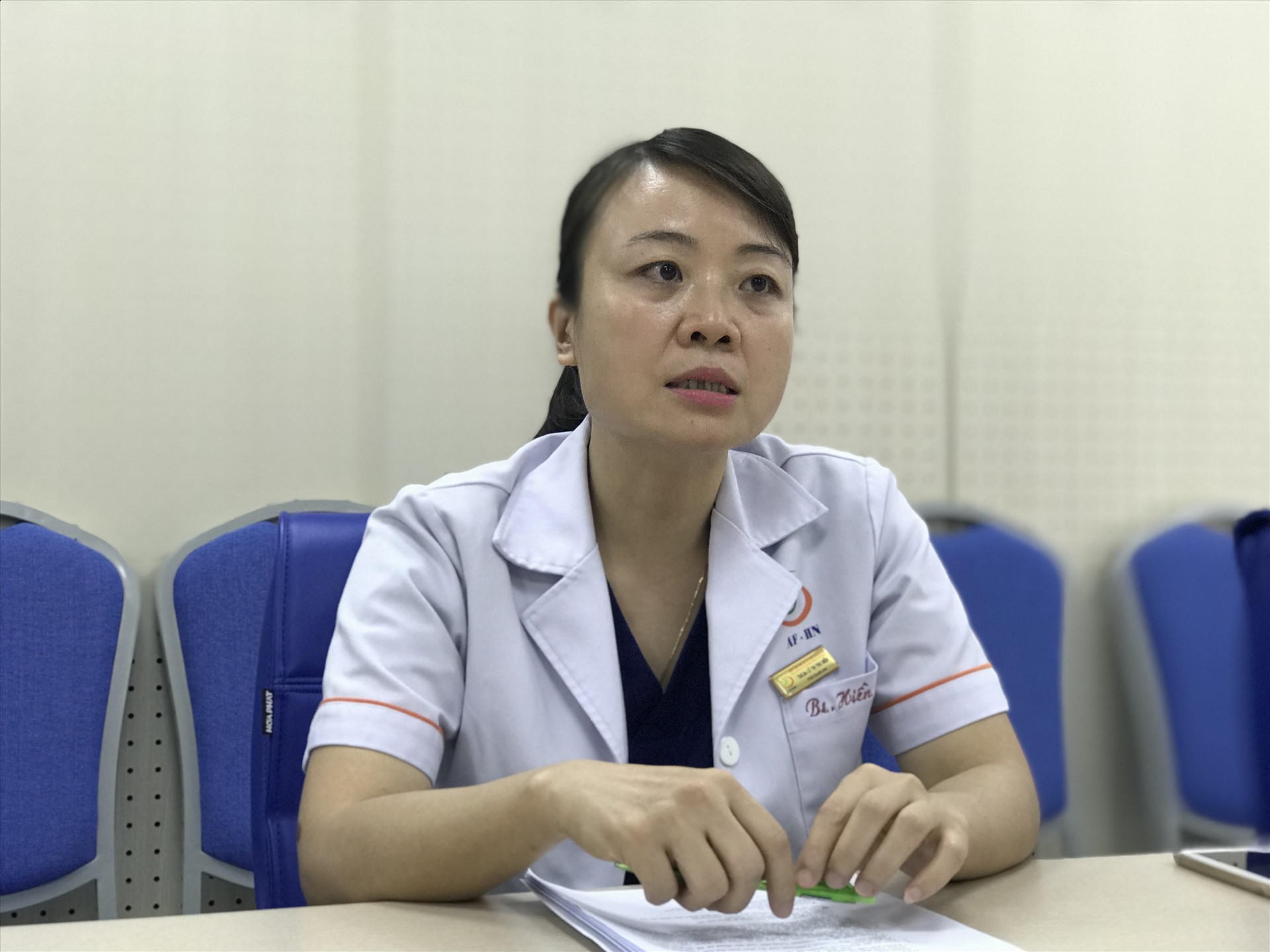 Bác sĩ Nguyễn Thu Hiền. Ảnh: PV