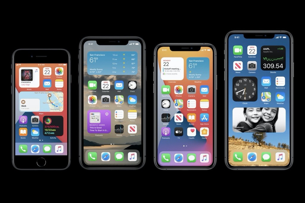 Giao diện bắt mắt của iOS 14, nhưng theo nhiều người nhận định Apple đang có thiê