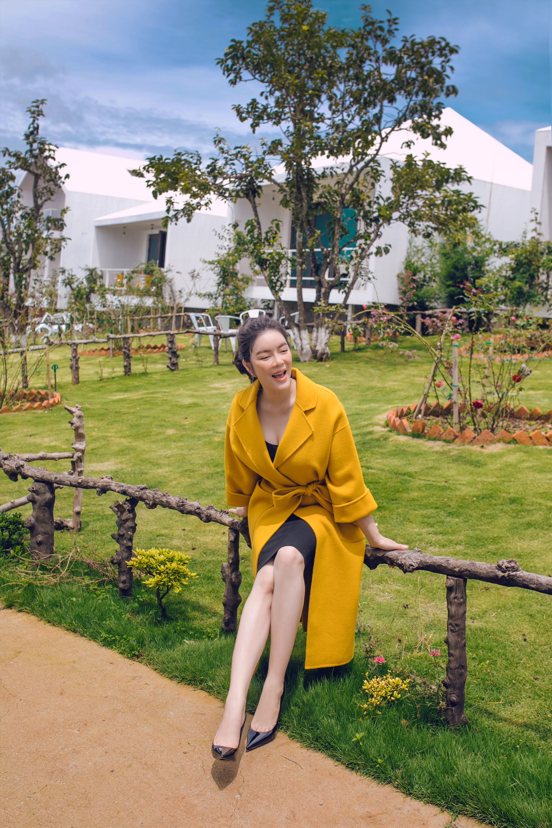 Khu resort Orion có diện tích rộng rãi và đang được Lý Nhã Kỳ tiếp tục xây dựng.