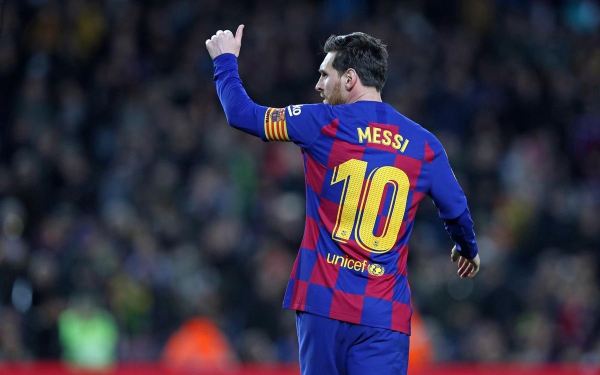 Messi là vị thánh sống tại Nou Camp. Ảnh: FC Barcelona