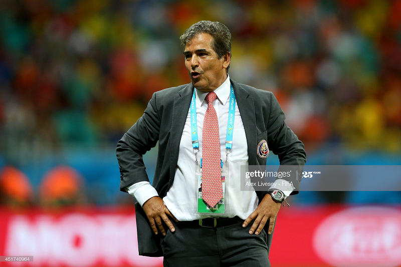 Luis Jorge Pinto từng đưa Costa Rica vào đến tứ kết World Cup 2014. Ảnh: Getty