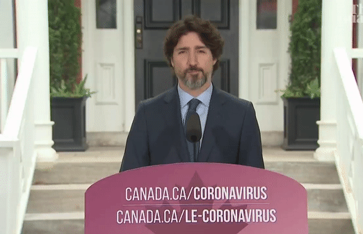 Thủ tướng Canada Justin “không nói lên lời” trong 21 giây. Nguồn: The Guardian