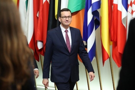 Thủ tướng Ba Lan Mateusz Morawiecki. Ảnh: AFP.