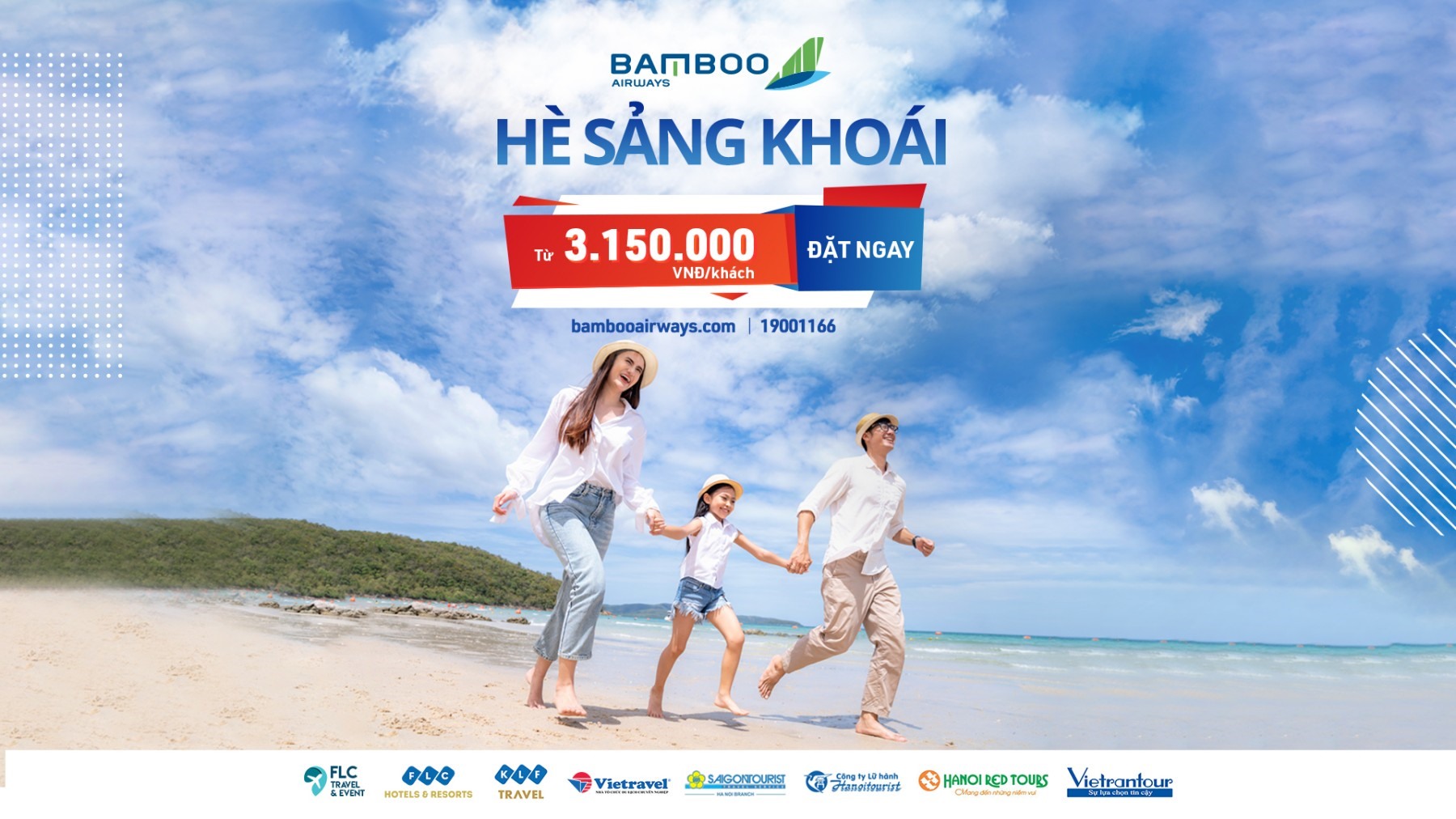 Các combo Hè sảng khoái của Bamboo Airways giúp khách hàng có thêm lựa chọn nghỉ dưỡng chất lượng 5 sao với mức giá ưu đãi