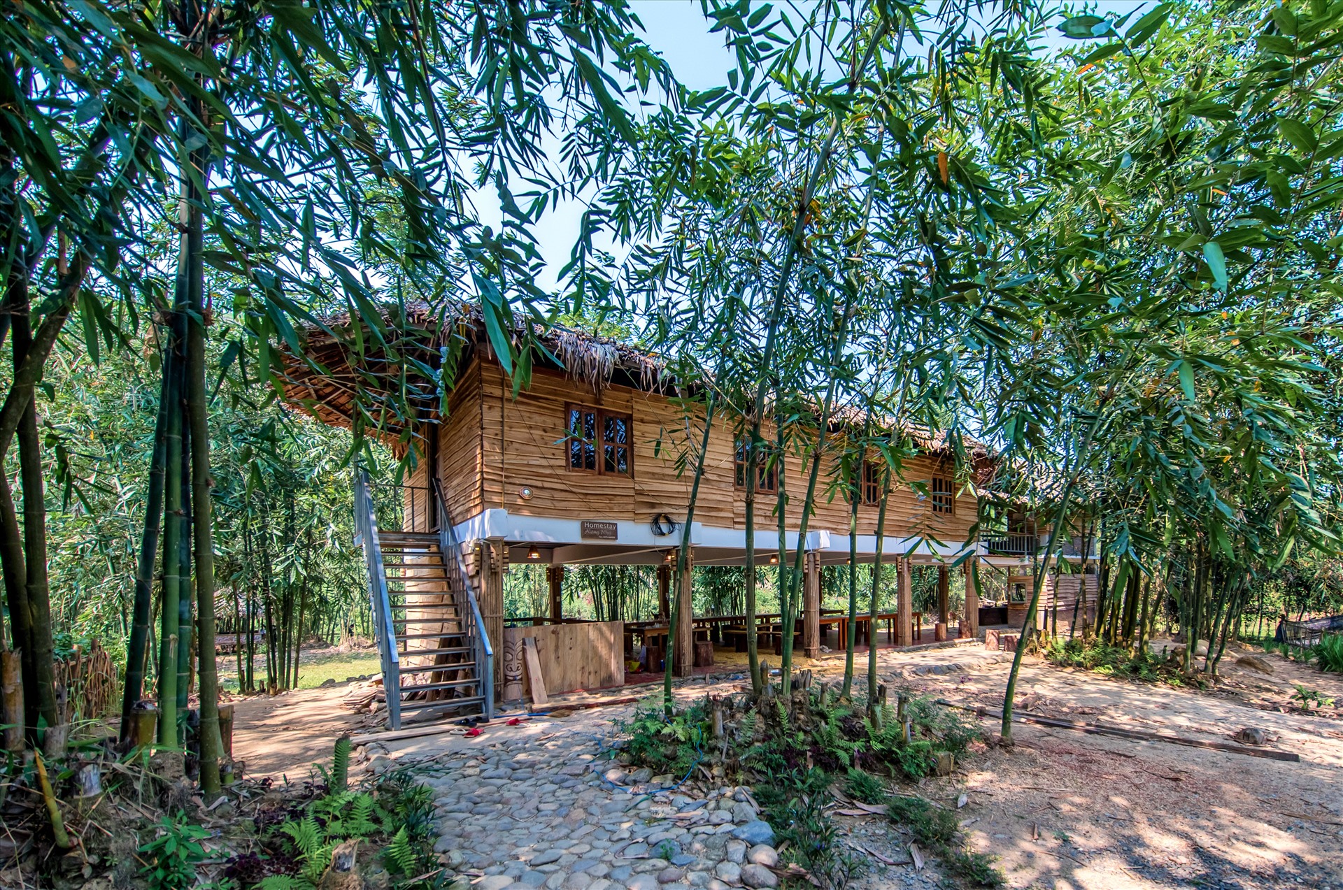 Homestay A Lăng Như tại thôn Giàn Bí.