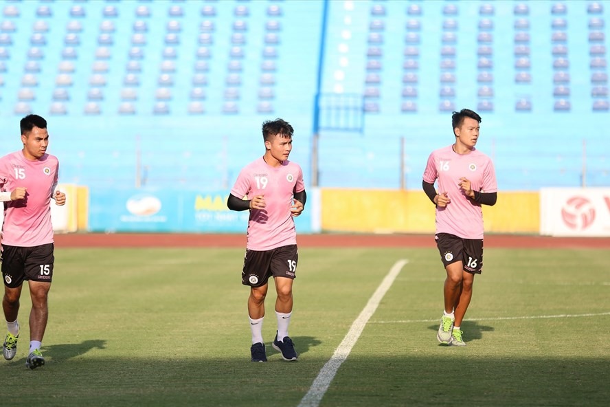 Quang Hải là cầu thủ quan trọng trong đội hình của Hà Nội. Ảnh: Hoài Thu