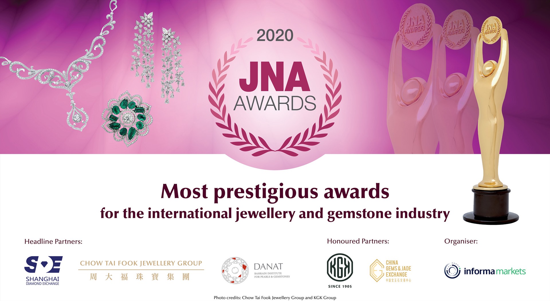 Giải thường JNA là giải thưởng uy tín trên toàn thế giới.