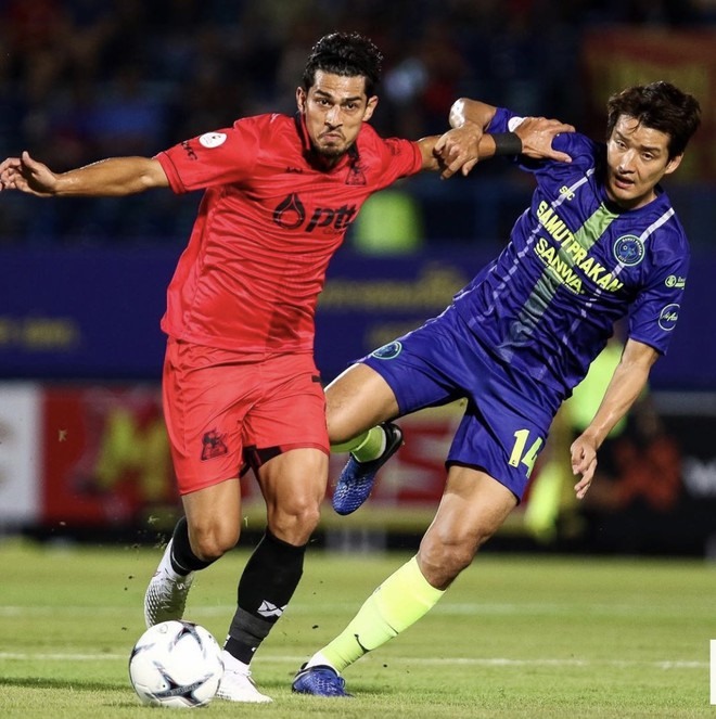 Ariel Rodriguez có kinh nghiệm thi đấu ở Đông Nam Á khi từng chơi bóng ở Thai League. Ảnh: Thai League