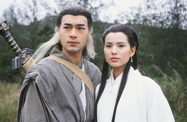Cổ Thiên Lạc đóng Dương Quá phiên bản 1995. Ảnh: Cắt từ phim.