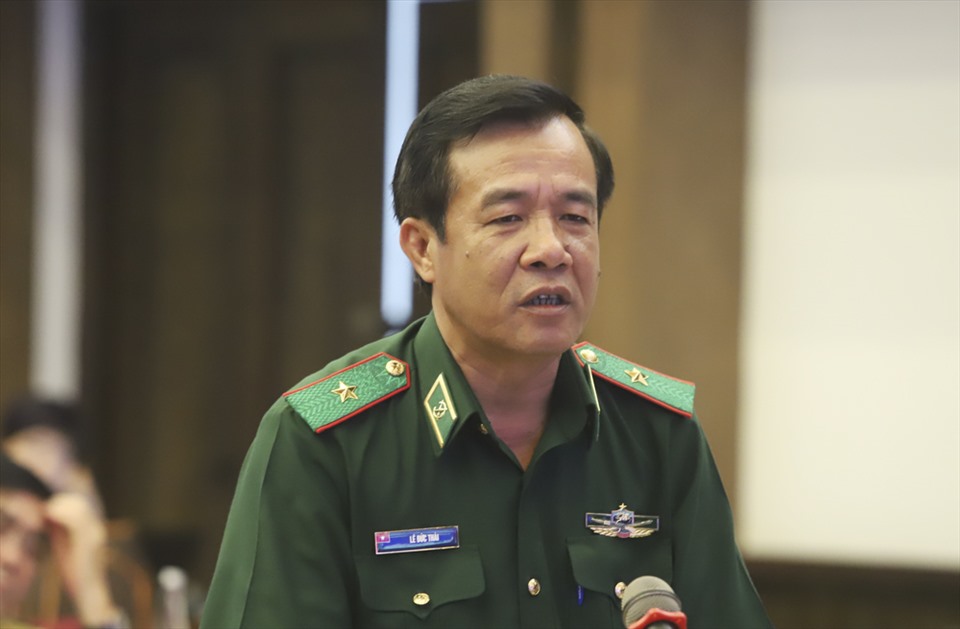 Thiếu tướng Lê Đức Thái, Tư lệnh Bộ đội Biên phòng. Ảnh T.A