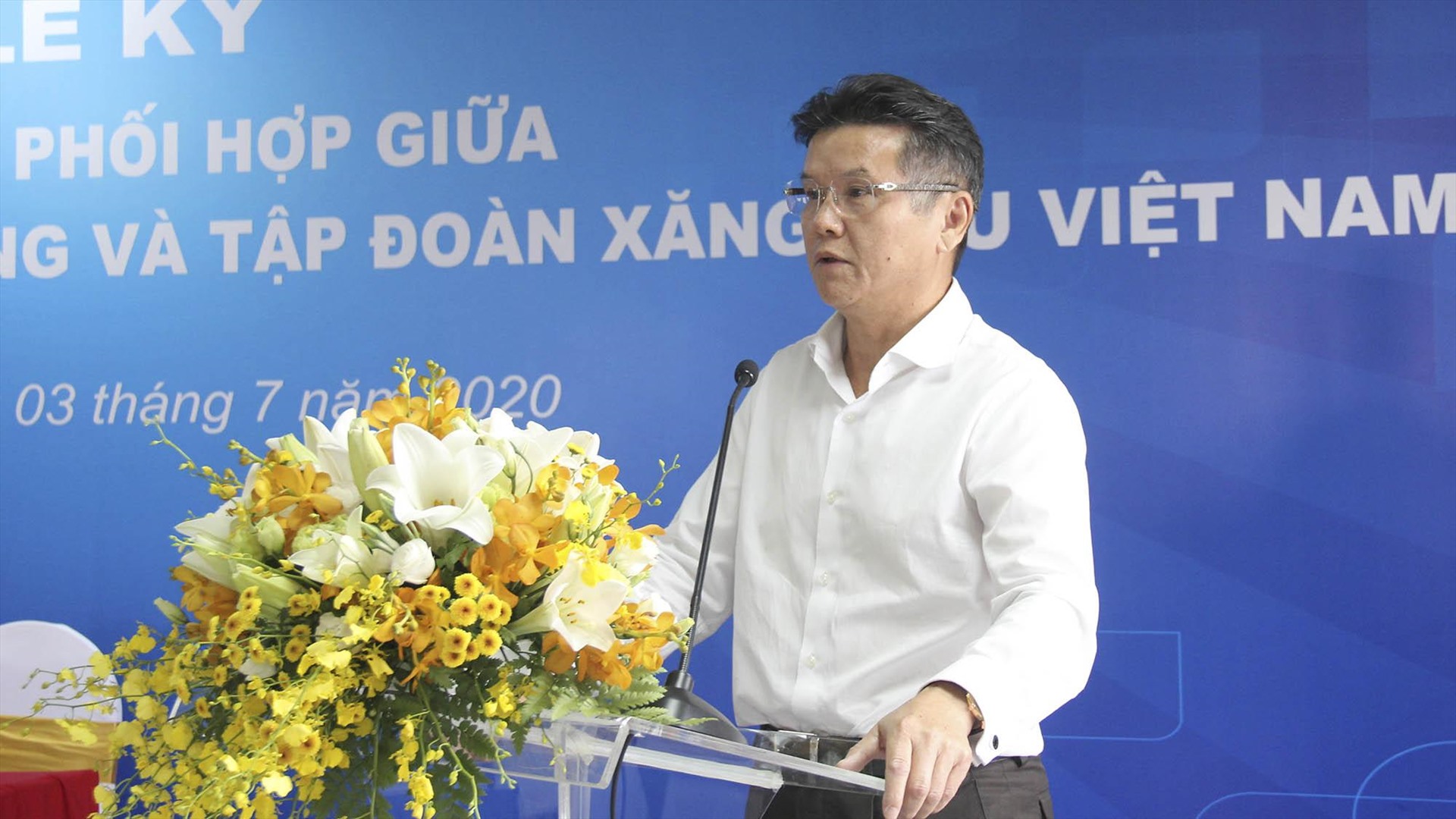 Ông Phạm Đức Thắng - Tổng Giám đốc Tập đoàn xăng dầu Việt Nam.