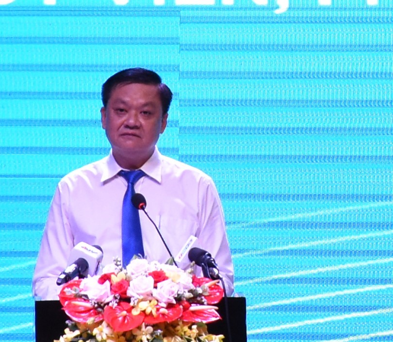 Ông Dương Tấn Hiển - Phó Chủ tịch UBND TP.Cần Thơ - phát biểu tại hội nghị. Ảnh: Thành Nhân