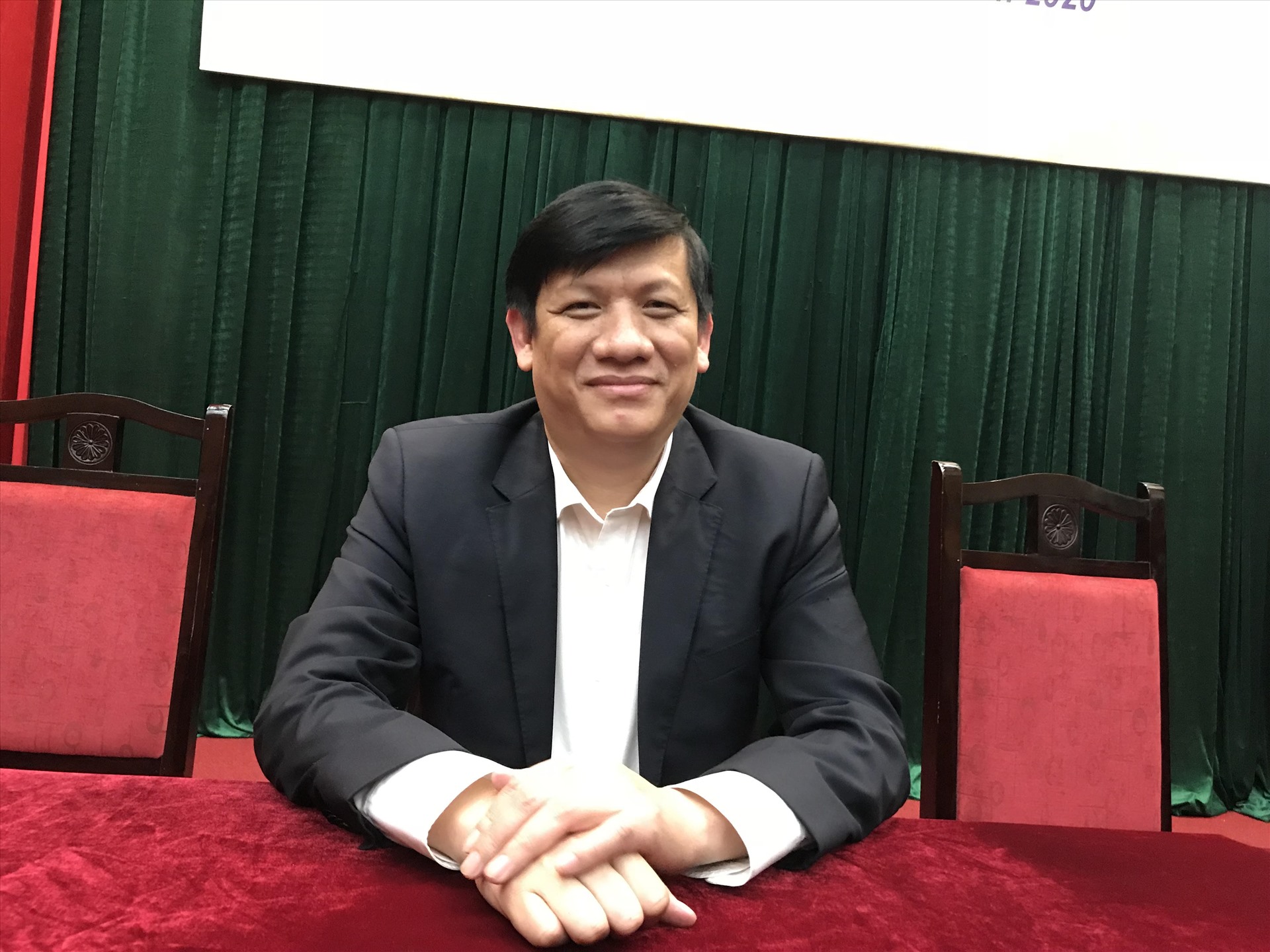 Thứ trưởng Bộ Y tế Nguyễn Thanh Long. Ảnh: Thùy Linh