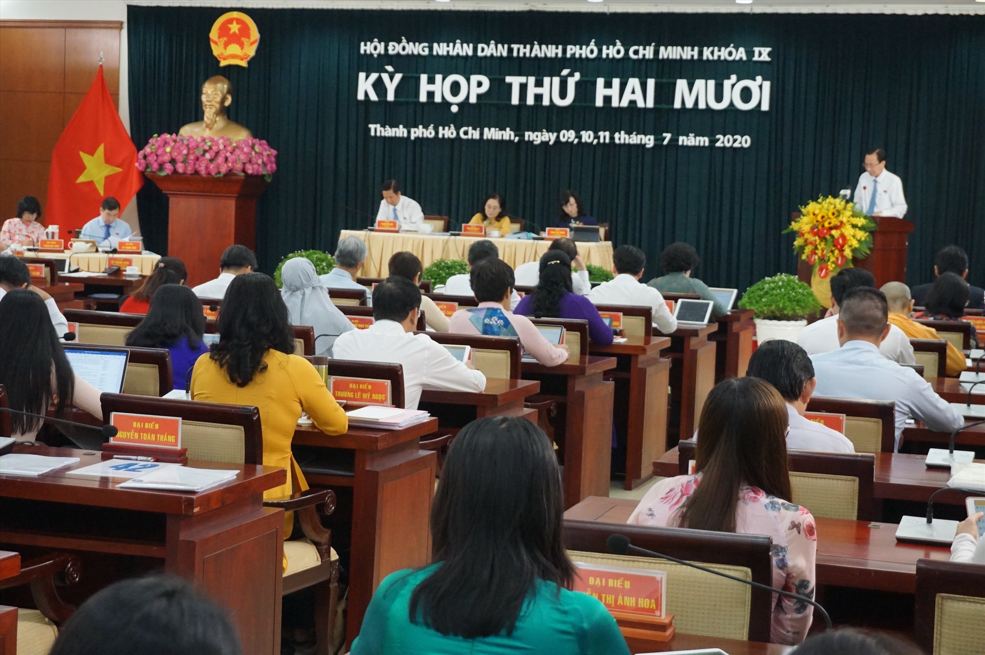 Kỳ họp thứ 12 HĐND TPHCM khóa IX sẽ diễn ra trong 3 ngày, từ ngày 9 đến ngày 11.7.  Ảnh: Minh Quân