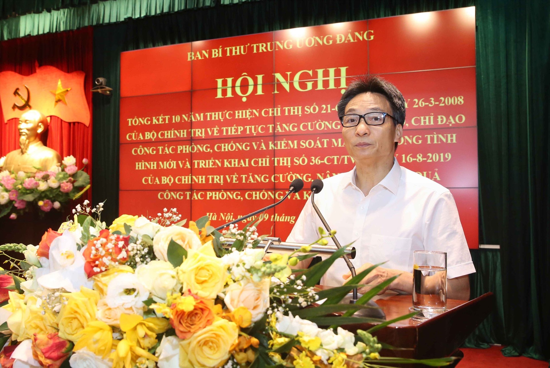 Phó Thủ tướng Vũ Đức Đam phát biểu tại hội nghị. Ảnh: VGP/Lê Sơn