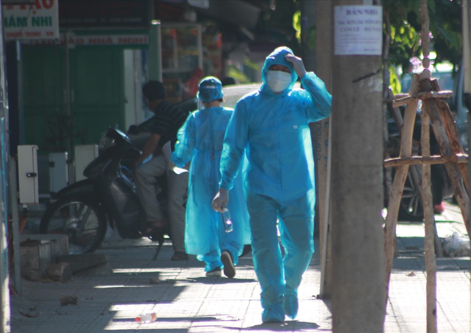 Tình hình dịch bệnh tại Đà Nẵng đang diễn biến phức tạp. Ảnh: Hữu Long