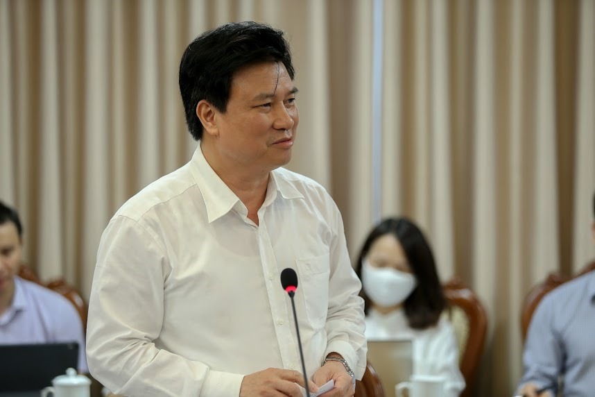 Thứ trưởng Nguyễn Hữu Độ lưu ý việc phòng ngừa gian lận khi thí sinh đeo khẩu trang.