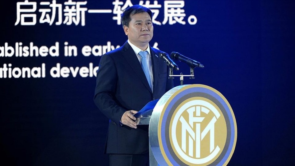 Chủ tịch Tập đoàn Suning - ông Zhang Jindong. Ảnh: Inter Milan.