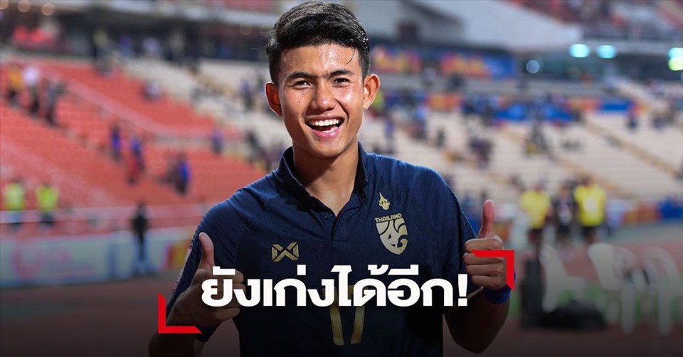 Suphanat Mueanta được xem là cầu thủ trẻ nhất thành công của bóng đá Thái Lan. Ảnh: SMM Sport