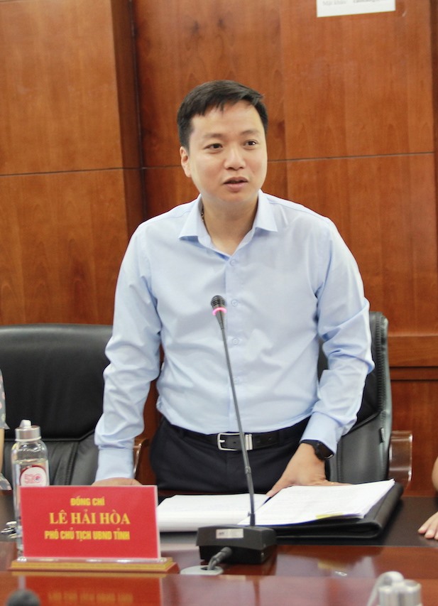 Ông Lê Hải Hòa - Phó Chủ tịch UBND tỉnh Cao Bằng. Ảnh: quanlynhanuoc.vn