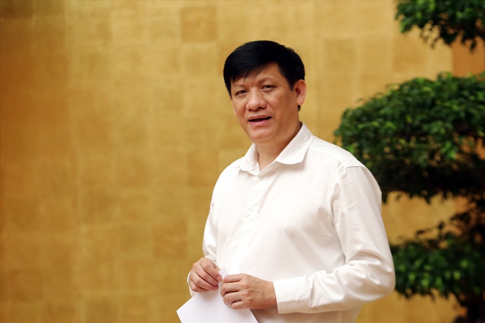 GS.TS Nguyễn Thanh Long - Quyền Bộ trưởng Bộ Y tế. Ảnh VGP