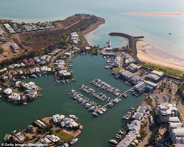Thảm kịch đã xảy ra tại khu vực cảng Darwin, vịnh Cullen, Australia. Ảnh: Getty.