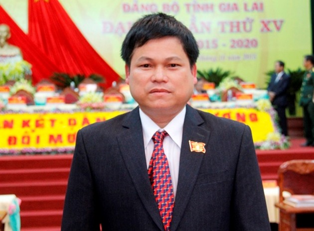 Ông Nguyễn Văn Quân, Trưởng Ban Tổ chức Tỉnh uỷ Gia Lai. Ảnh: Báo Gia Lai