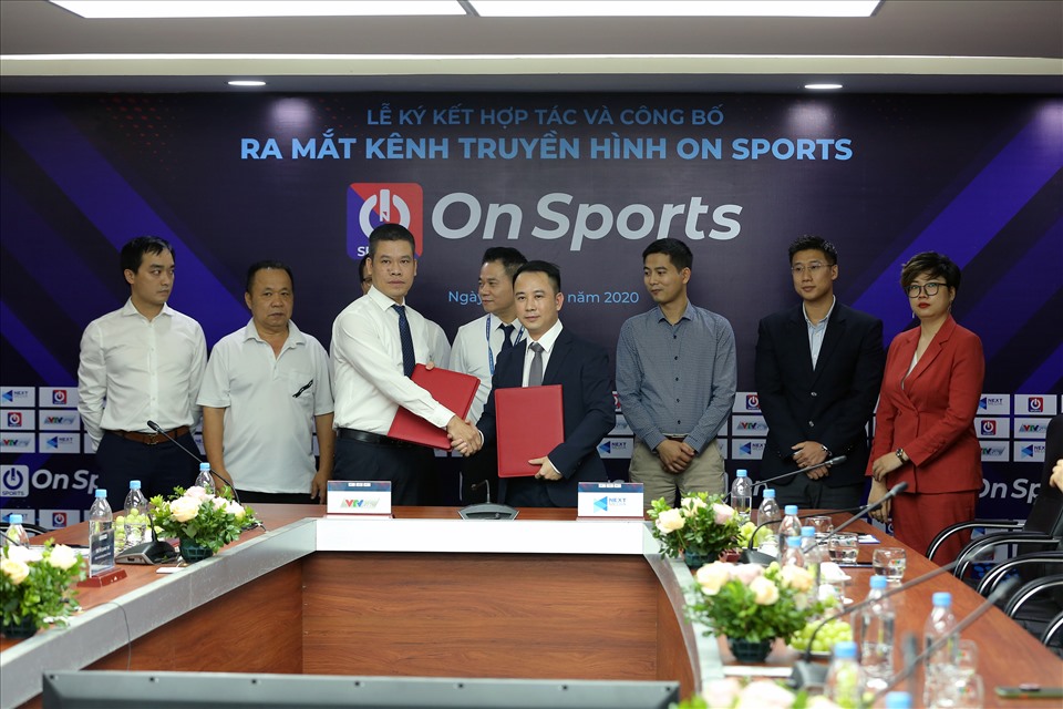 Lẽ ra mắt Kênh Thể thao - Giải trí On Sports. Ảnh: Tú Nguyễn