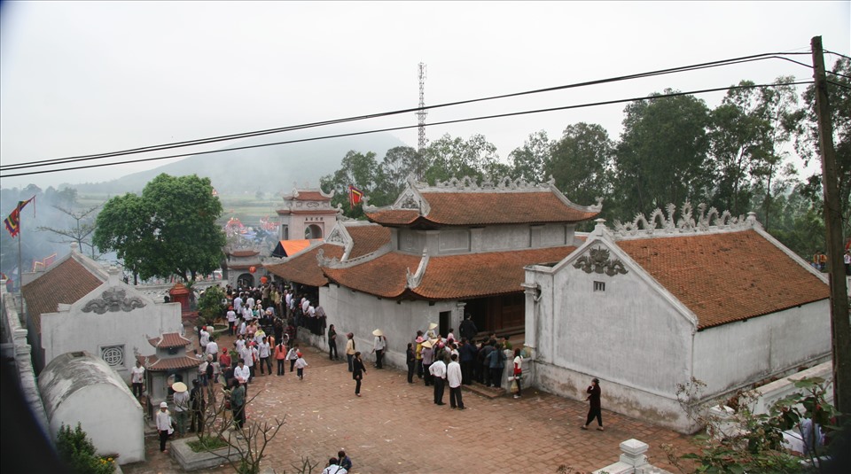 Lễ hội Đền Cuông (xã Diễn An-Diễn Châu-Nghệ An), nơi thờ Thục An Dương Vương và công chúa Mỵ Châu. Ảnh: Vĩnh Khánh