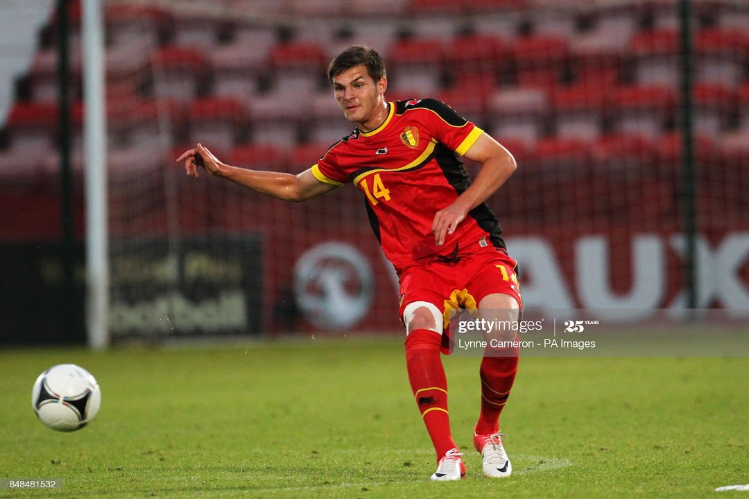 Dino Arslanagic từng khoác áo các cấp độ trẻ của đội tuyển Bỉ. Ảnh: Getty