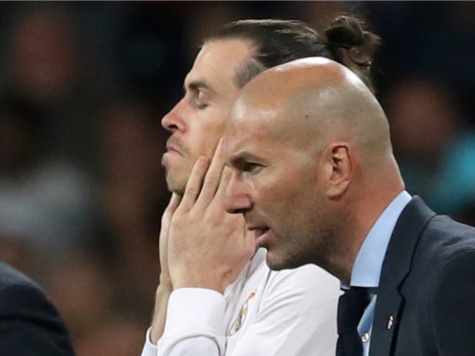 Mối quan hệ giữa Bale và Zinedine Zidane đã hoàn toàn đổ vỡ. Ảnh: Getty Images