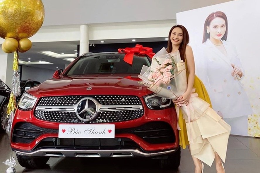 Mercedes-Benz GLC 300 AMG của Bảo Thanh. Ảnh: NSCC