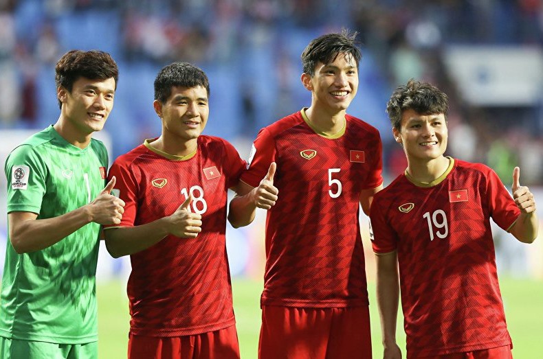 Quang Hải vẫn là cầu thủ nổi bật nhất trong đội hình đội tuyển Việt Nam 2 năm trở lại đây. Ảnh: VFF