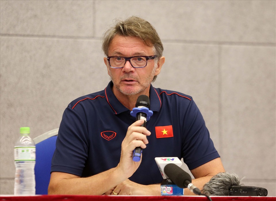 Huấn luyện viên Philippe Troussier  từng ngỏ ý muốn tổ chức trận giao hữu cọ xát với U22 Việt Nam. Ảnh: Hải Đăng