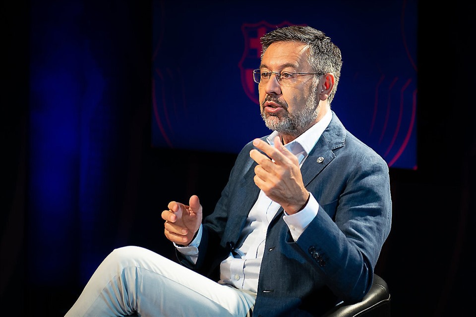 Chủ tịch Josep Bartomeu. Ảnh: Ara.