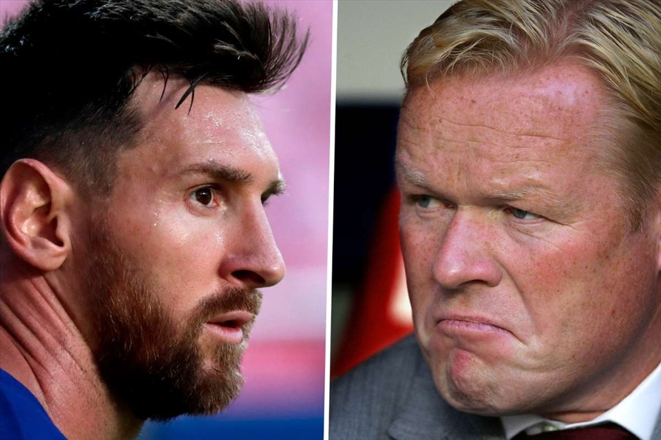 Koeman rất cứng rắn và tuyên bố không trao cho Messi đặc quyền gì ở Barca. Ảnh: Getty Images