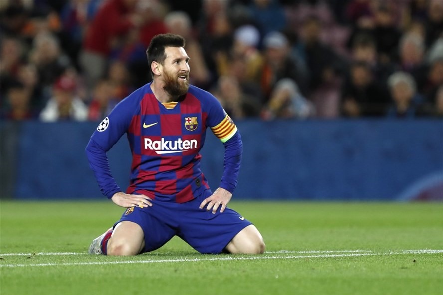Messi không còn hạnh phúc ở Barca. Ảnh: Getty
