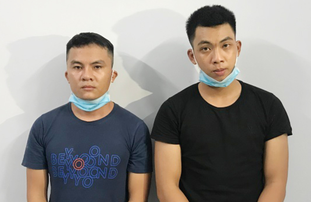 Các đối tượng liên quan vụ việc làm bằng cấp giả: Nguyễn Trọng Dương và Nguyễn Văn Đạt. Ảnh: Công an Đồng Nai