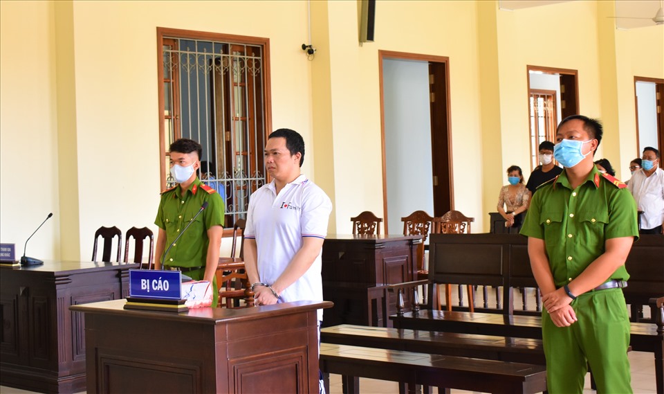 Bị cáo Nguyễn Xuân Chưởng bị truy tố về tội vận chuyển trái phép chất ma túy. Ảnh: Thành Nhân
