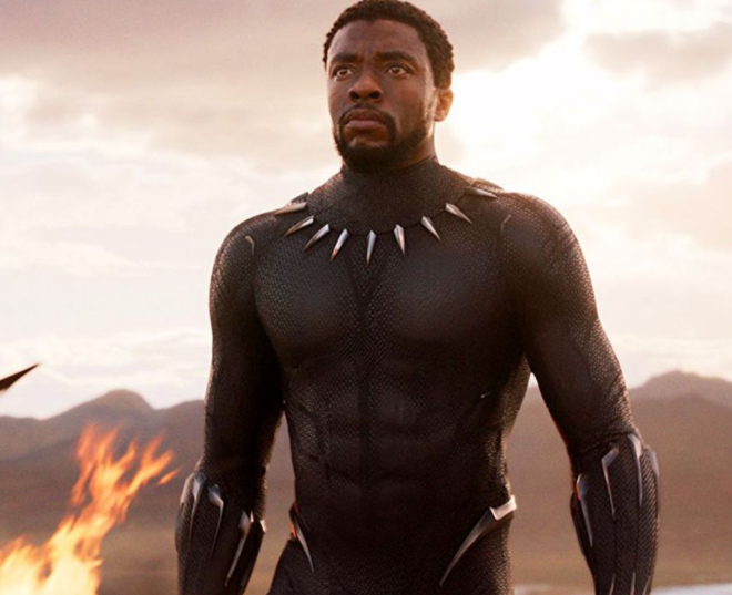 Nam tài tử Chadwick Boseman nổi tiếng với nhân vật Black Panther. Ảnh nguồn: Mnet.