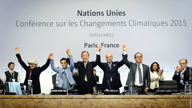 Hội nghị COP21 đã thông qua Thỏa thuận Paris và Đóng góp do các quốc gia tự quyết định.