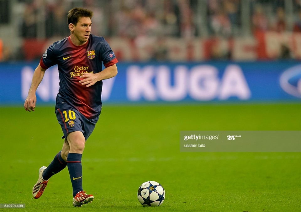 4. Lionel Messi (Barcelona - 2012/2013): 46 bàn thắng - 92 điểm