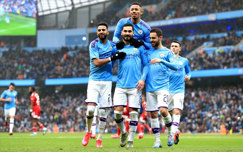 Nếu Manchester City vào chung kết Champions League, họ sẽ phải khởi tranh muộn tại Premier League. Ảnh: Getty Images